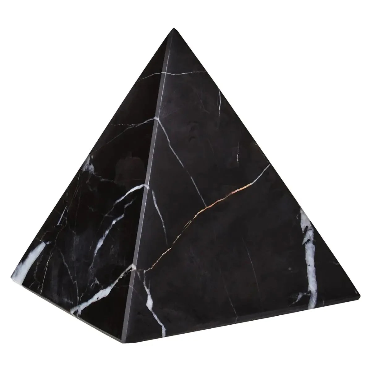 SALMO MARBLE PYRAMID ORNAMENT