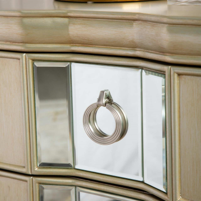Lucca 2 Drawer Mirror Cabinet