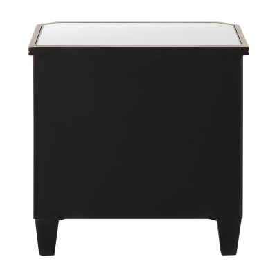 Becca 2 Drawer Mirror Cabinet
