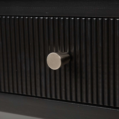 Lindon Black 2 Drawer Coffee Table
