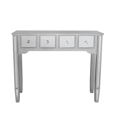 Laurel Silver Console Table