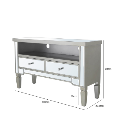 Vista Champagne TV Entertainment Unit