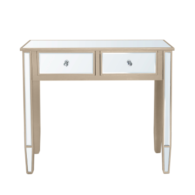 Vista Dark Champagne Console Table