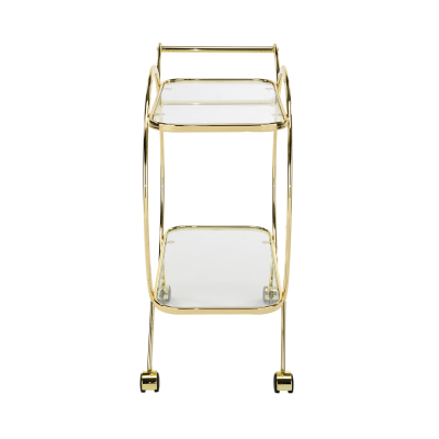 Harry Gold Metal Drink Trolley