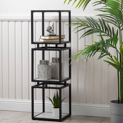 3-Tier Square Display Unit