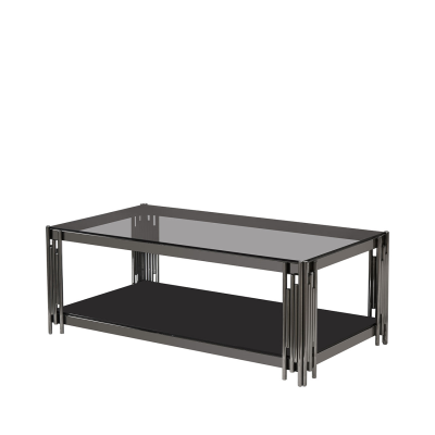 Prague Black Mirrored Coffee Table