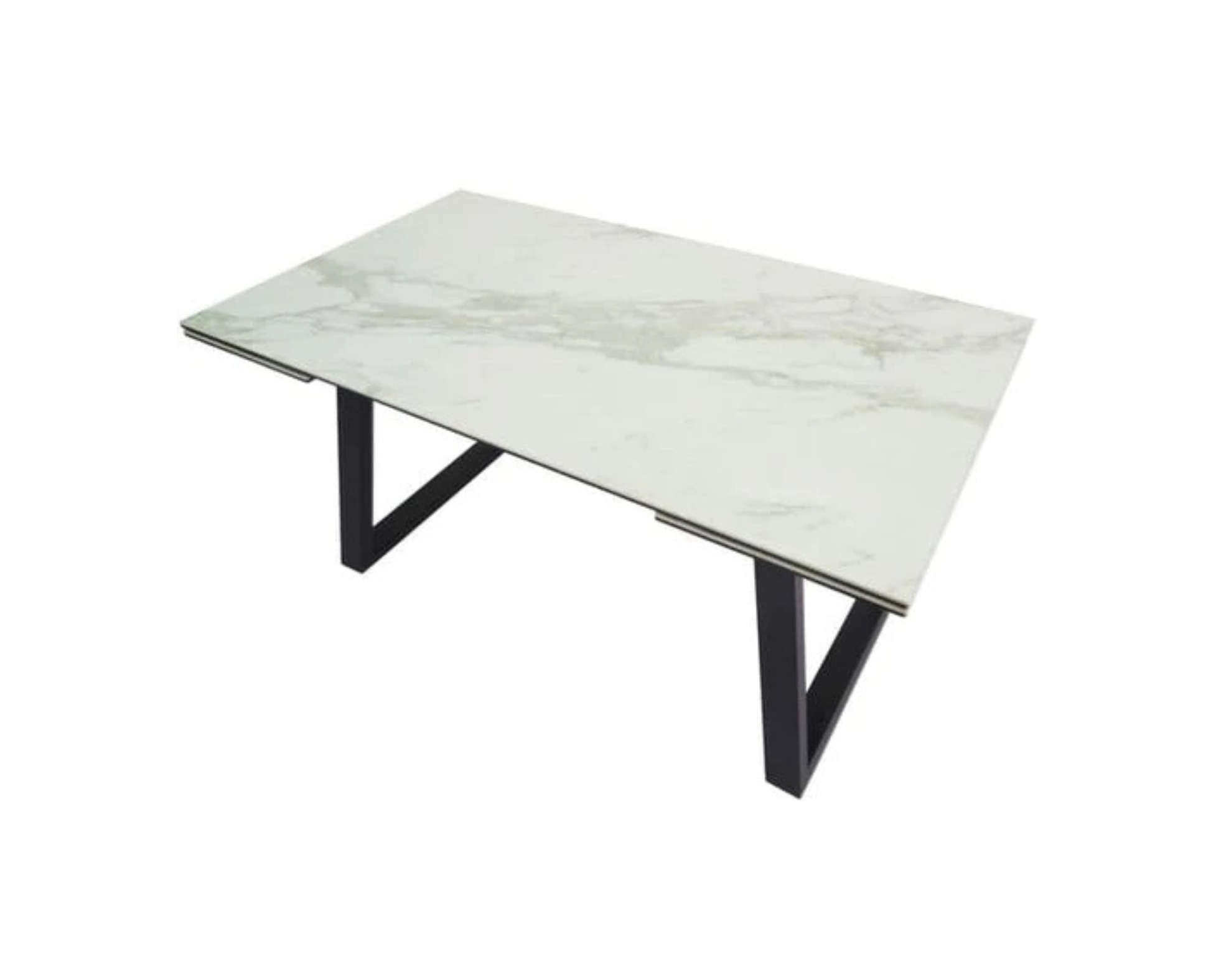 Dante 160-240cm Extending White Dining Table