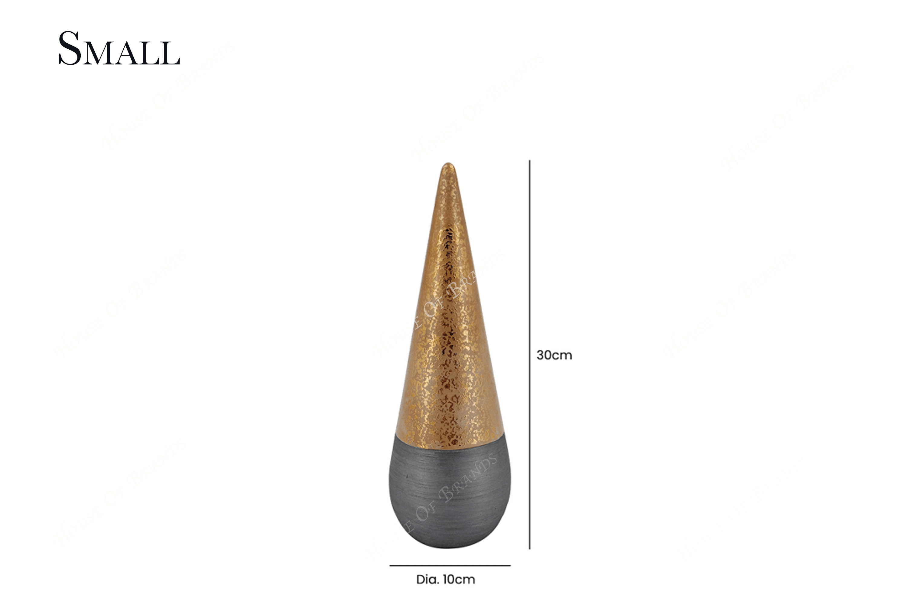 Black and Gold Cones - House Of Brands