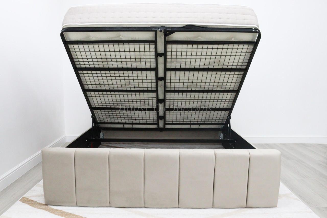 House Of Brands Ohio Winged Ottoman Storage Bed