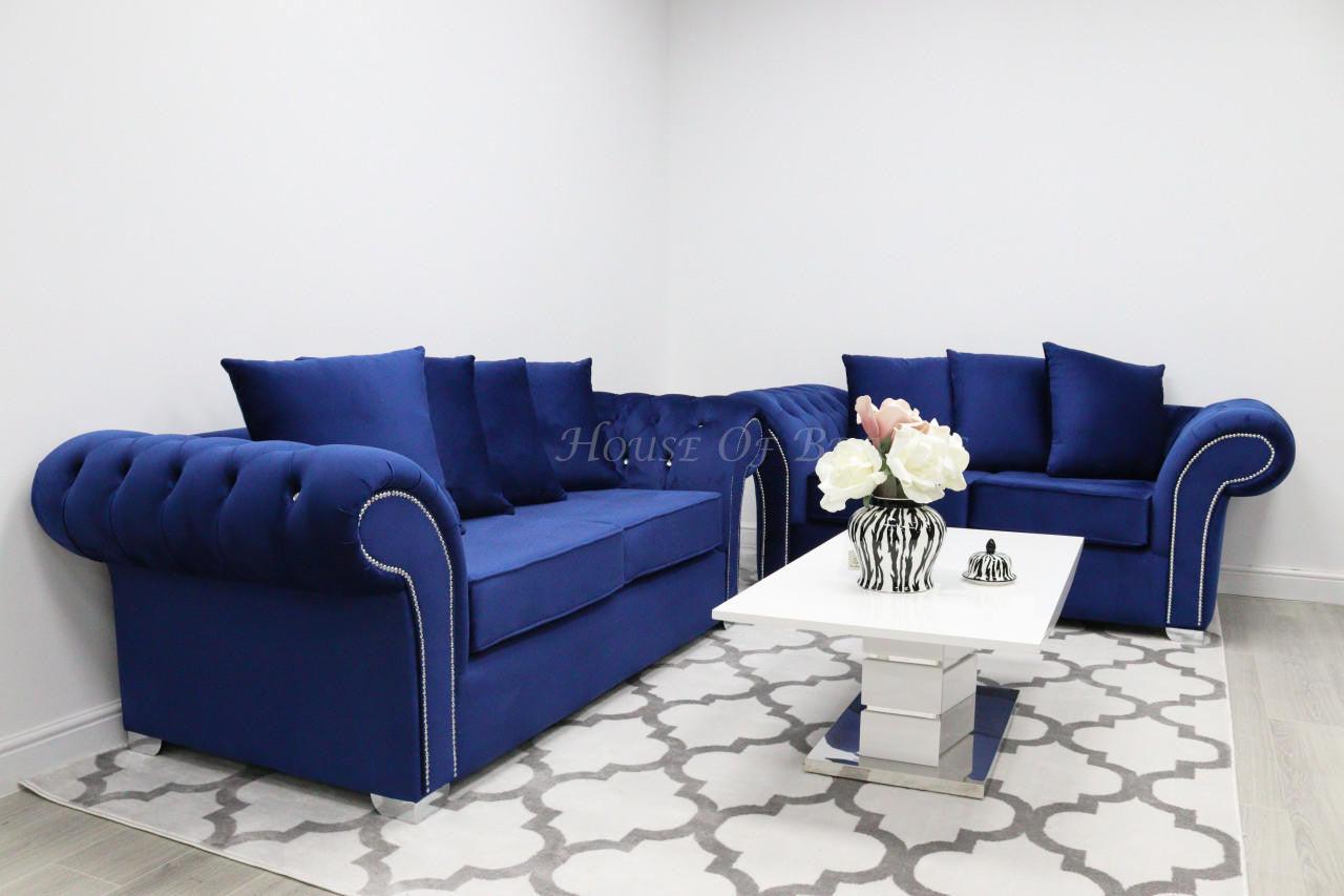 House Of Brands Bella Velvet Sofa