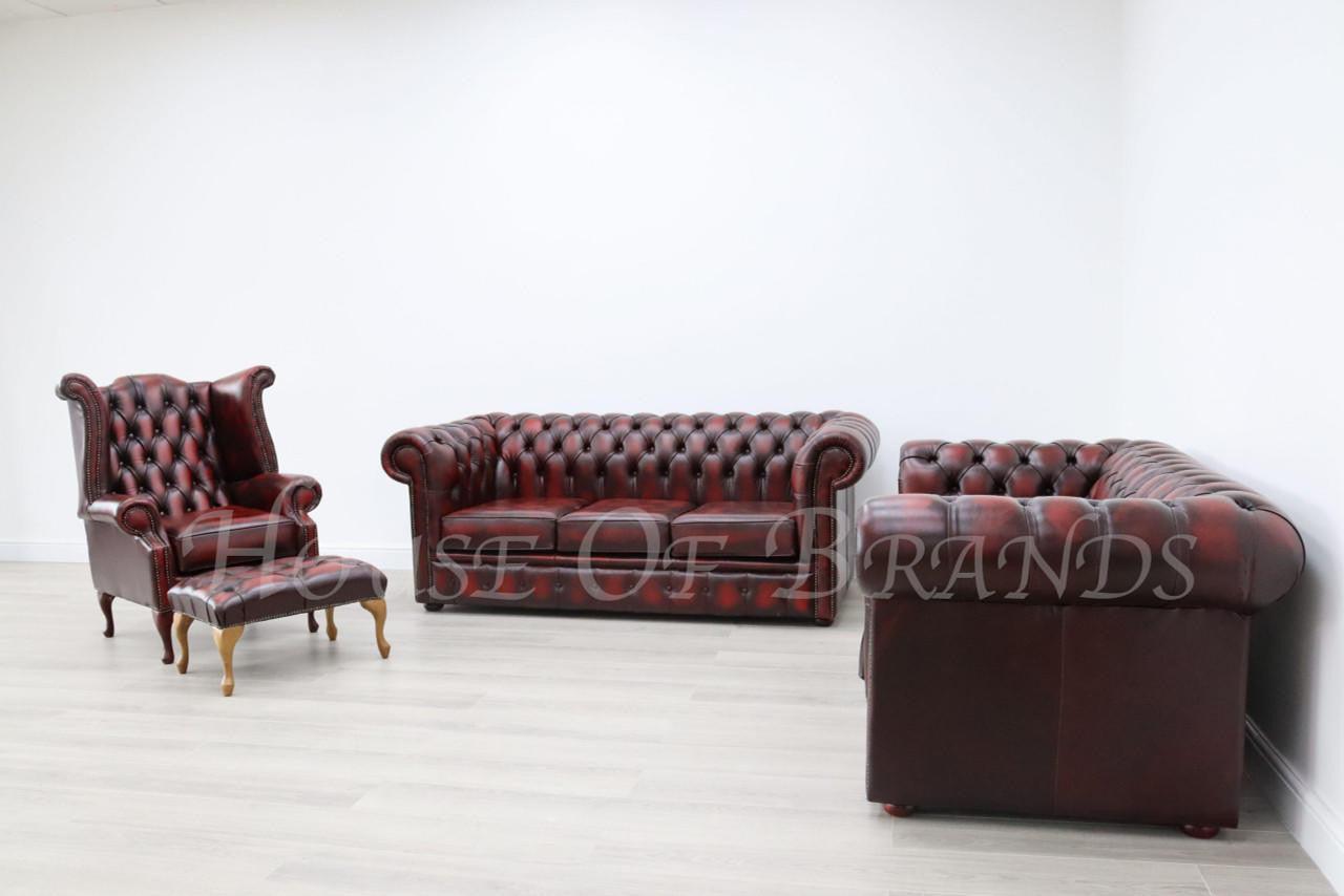 House Of Brands Chesterfield Antique Leather