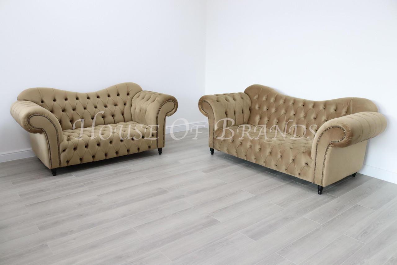 House Of Brands Estelle Velvet Sofa