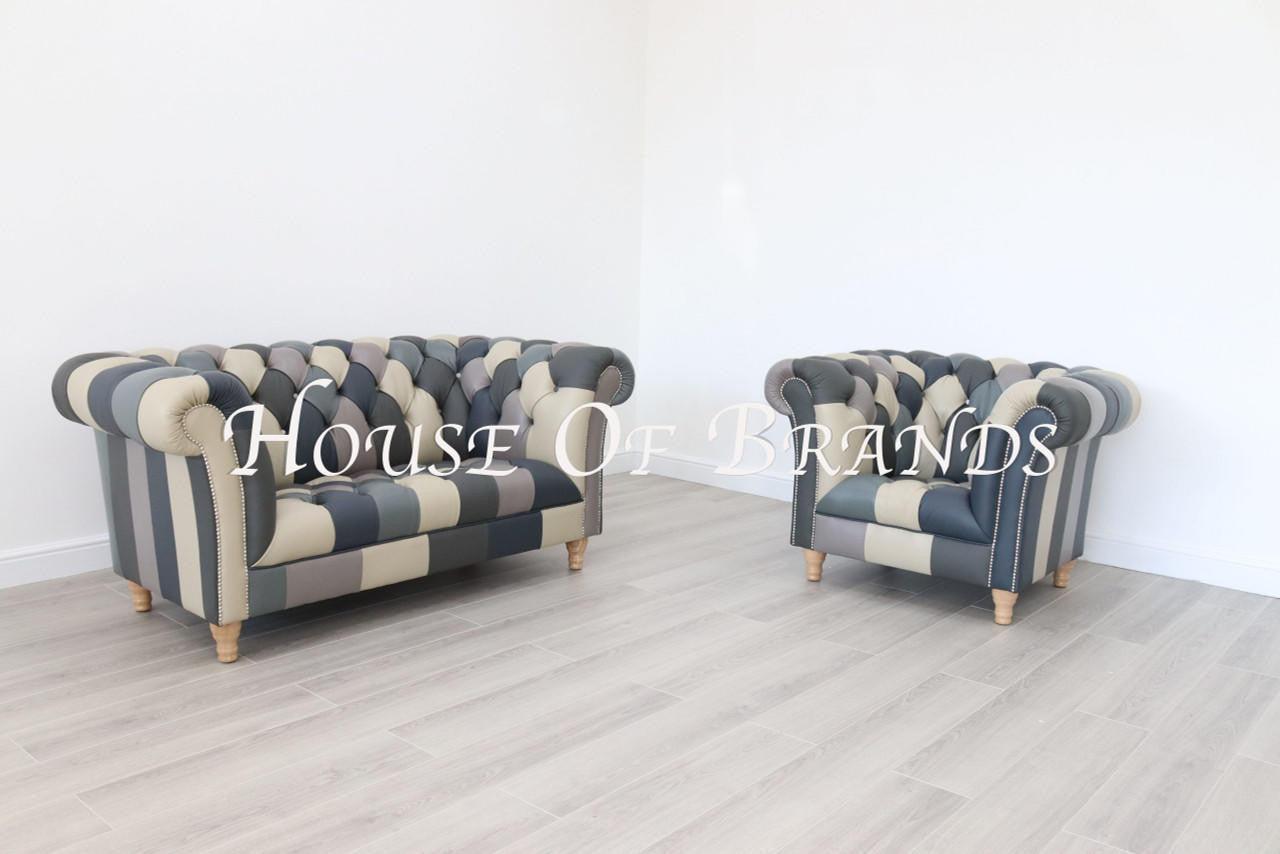 House Of Brands Grey Patchwork