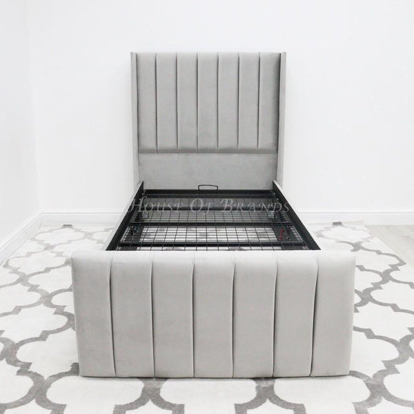 Iowa Winged Ottoman Storage Bed
