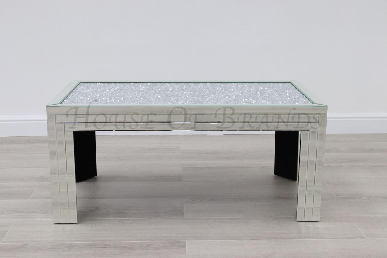 House Of Brands Maisse Crushed Diamond Coffee Table
