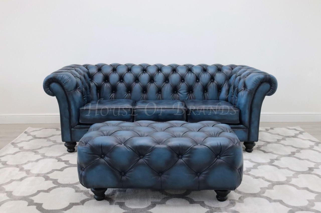 House Of Brands Chesterfield Antique Leather
