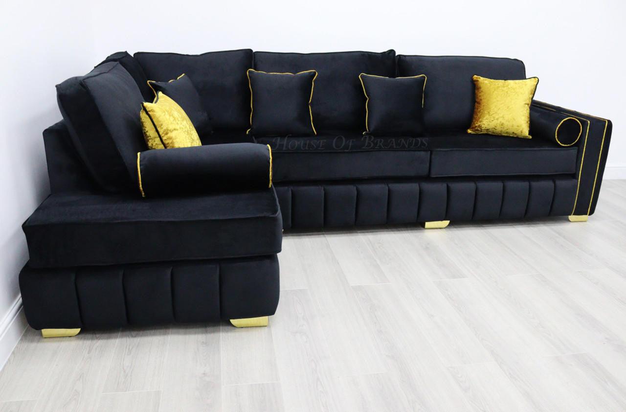 Beverly L Shape Chaise End Sofa