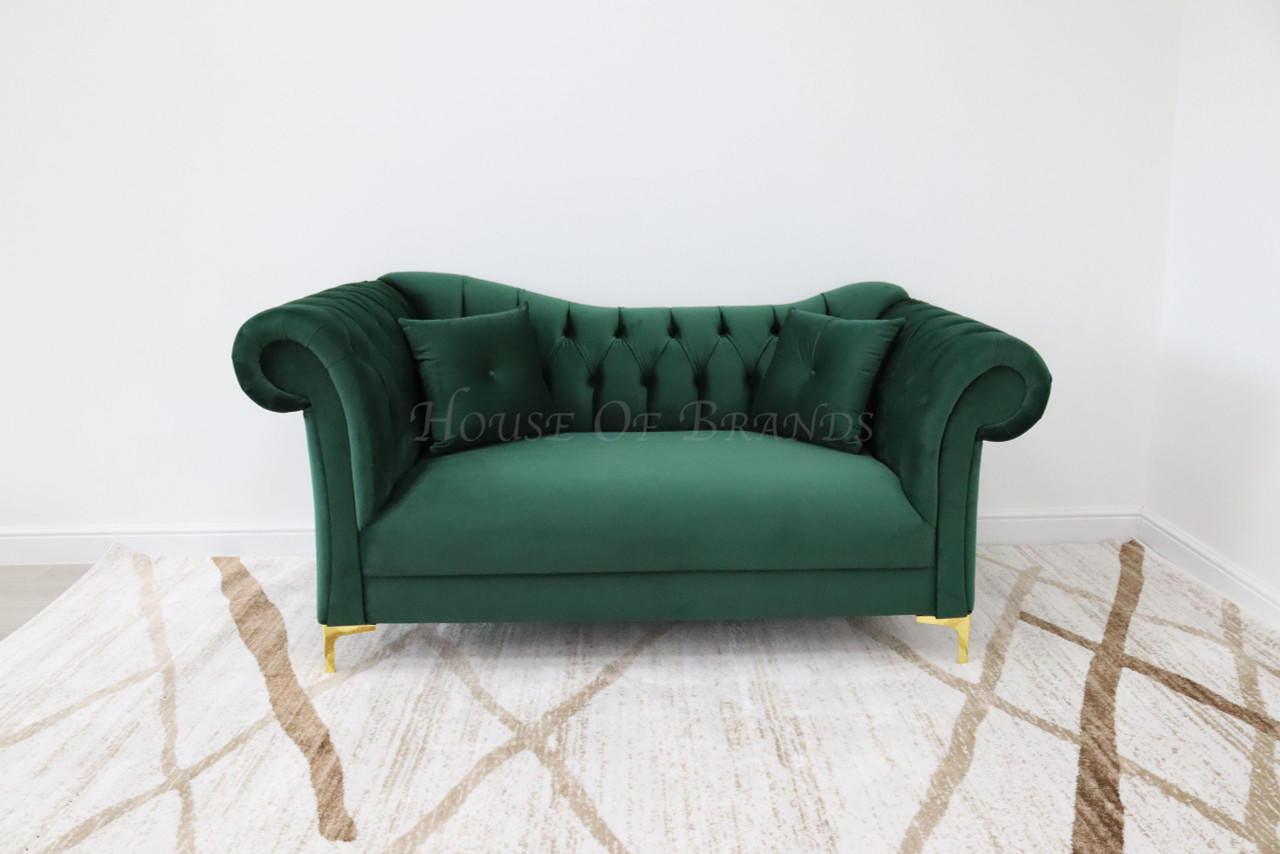 House Of Brands Serena Velvet Sofa