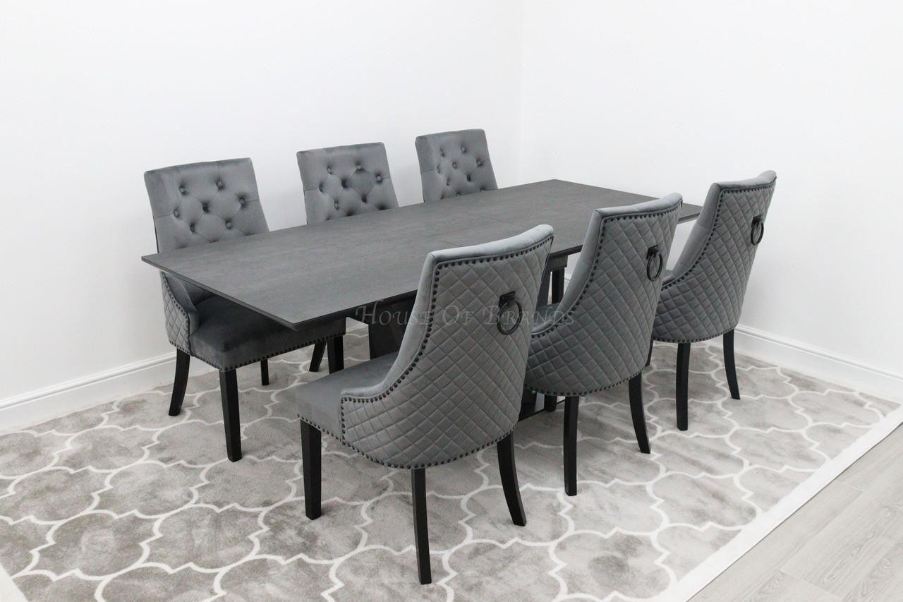 House Of Brands Windsor Extendable Table & Brussels Chairs
