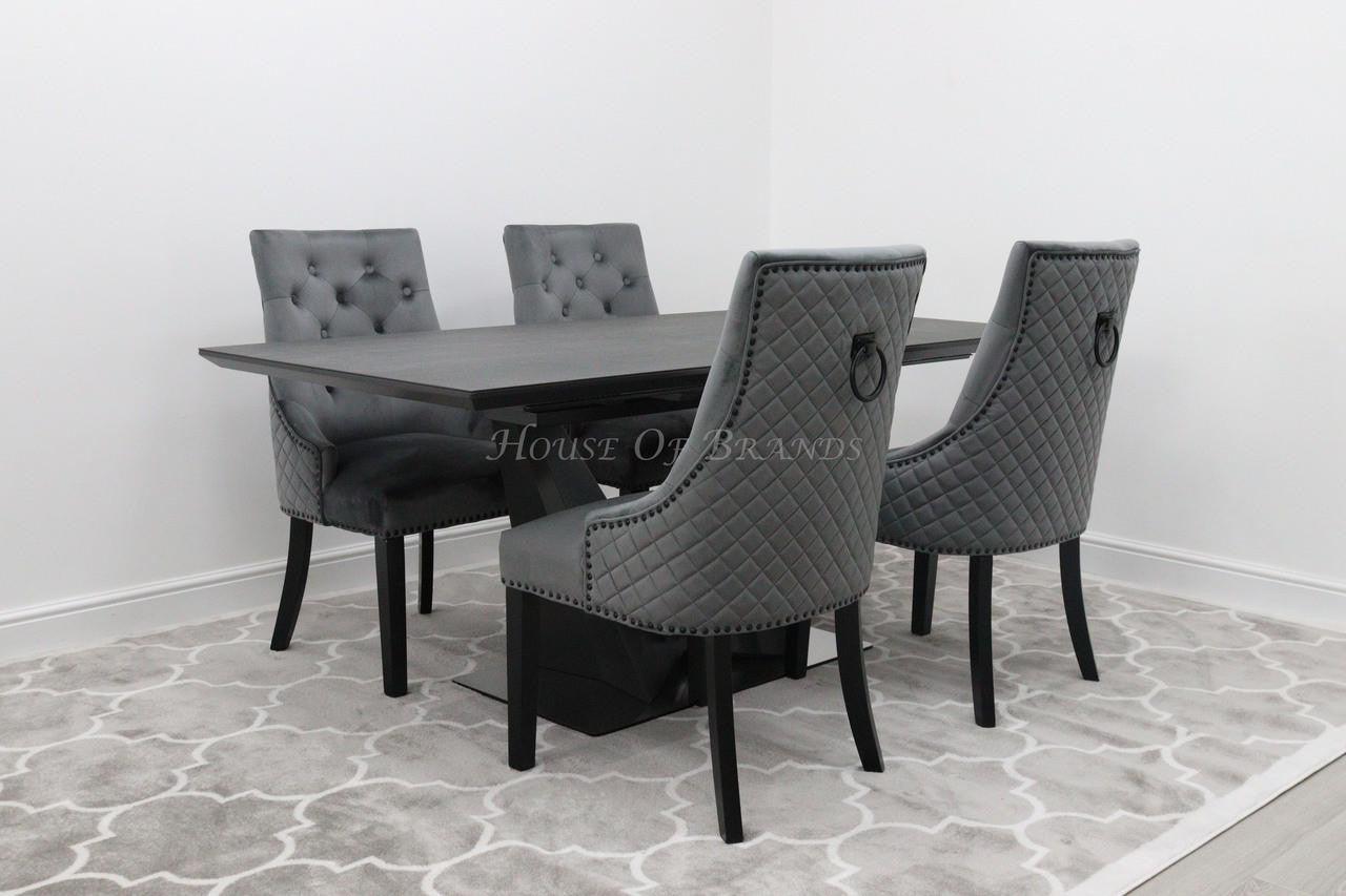 House Of Brands Windsor Extendable Table & Brussels Chairs