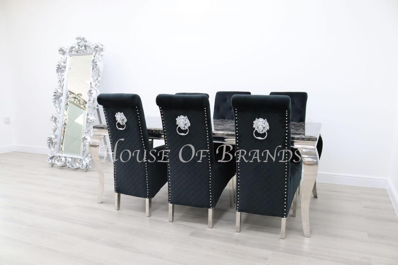 House Of Brands 2m Rome and 6 Leon Chairs