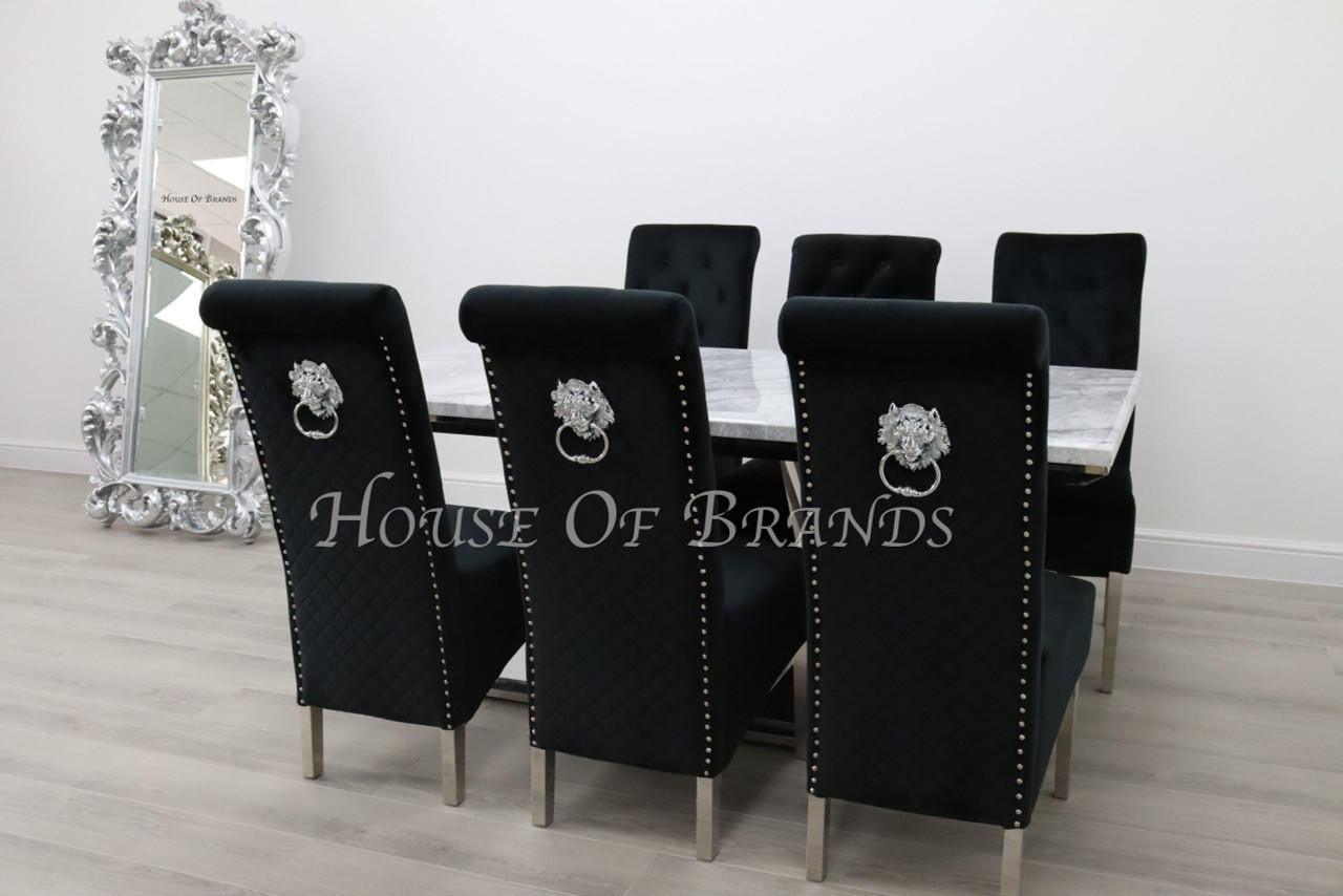 House Of Brands Sorrento Table and 6 Leon Chairs