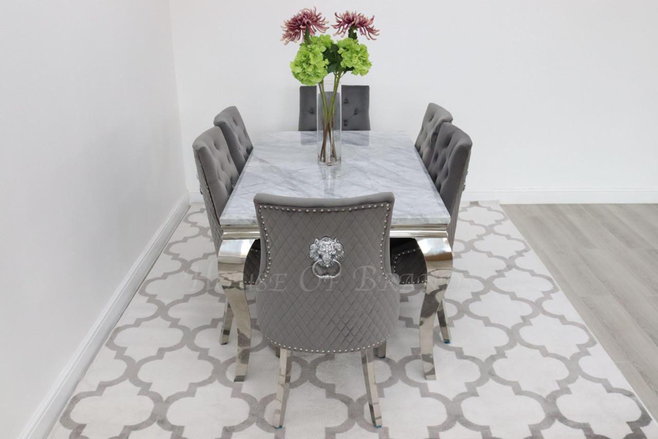 House Of Brands 1.5m Rome and 6 Madrid Chairs