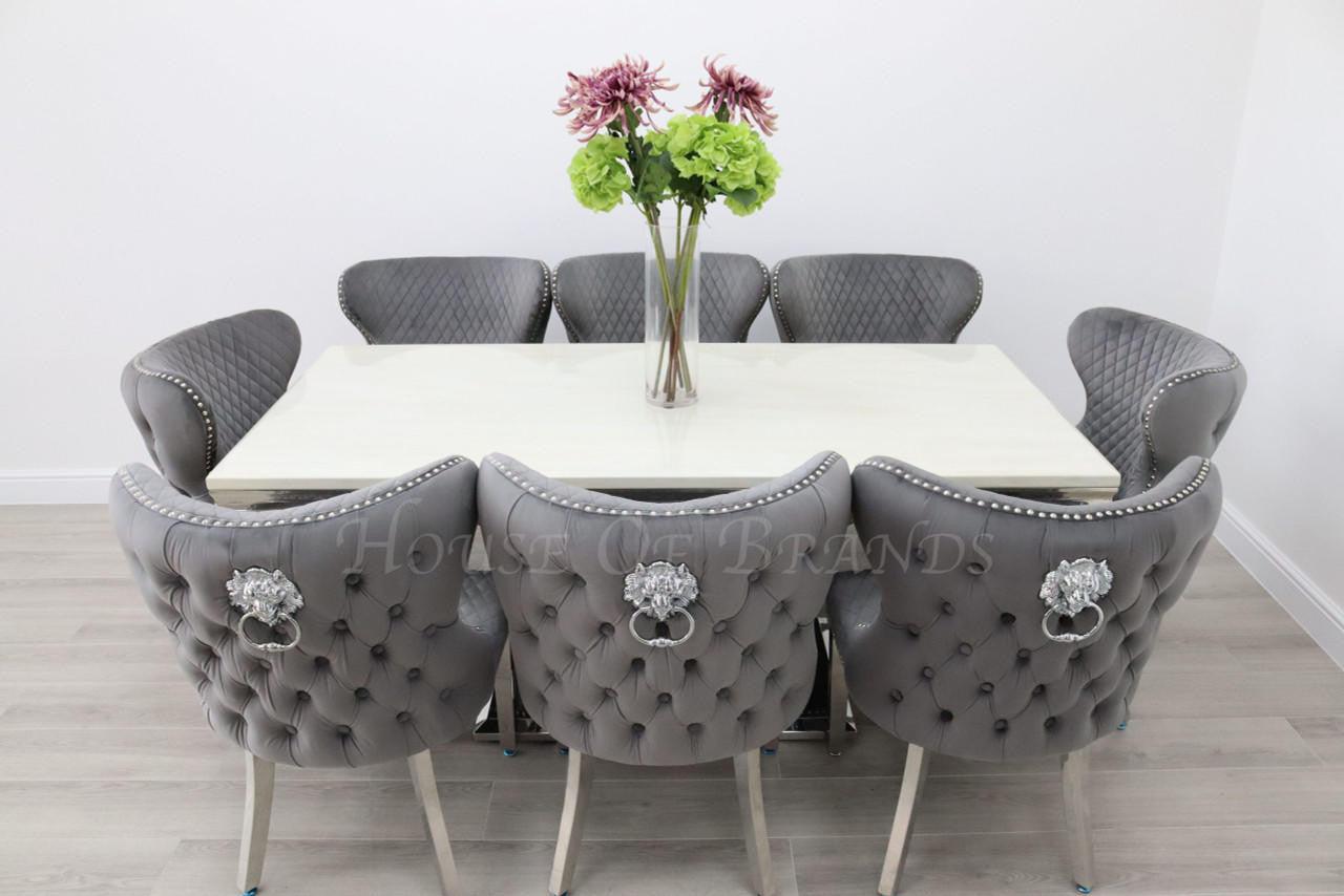 House Of Brands Sicily Table andamp; 8 Valencia Chairs