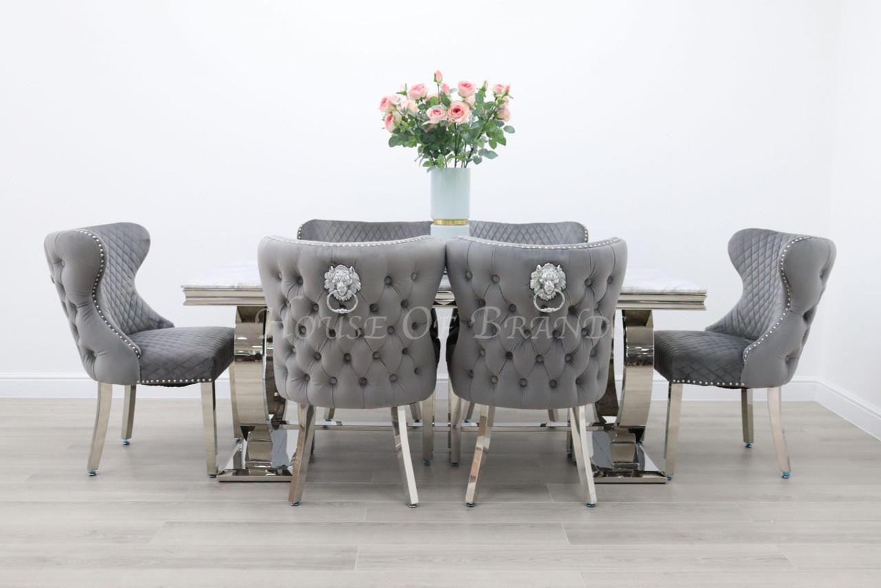 House Of Brands Venice Table and 6 Valencia Chairs