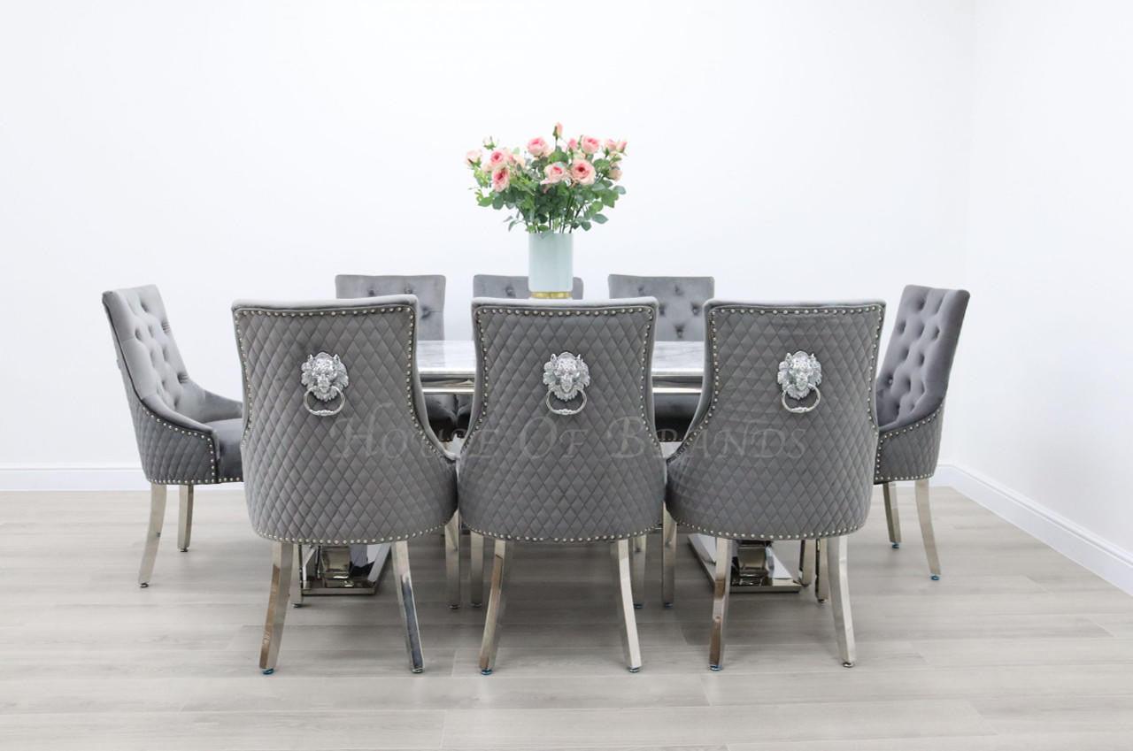 House Of Brands Venice Table and 8 Madrid Chairs