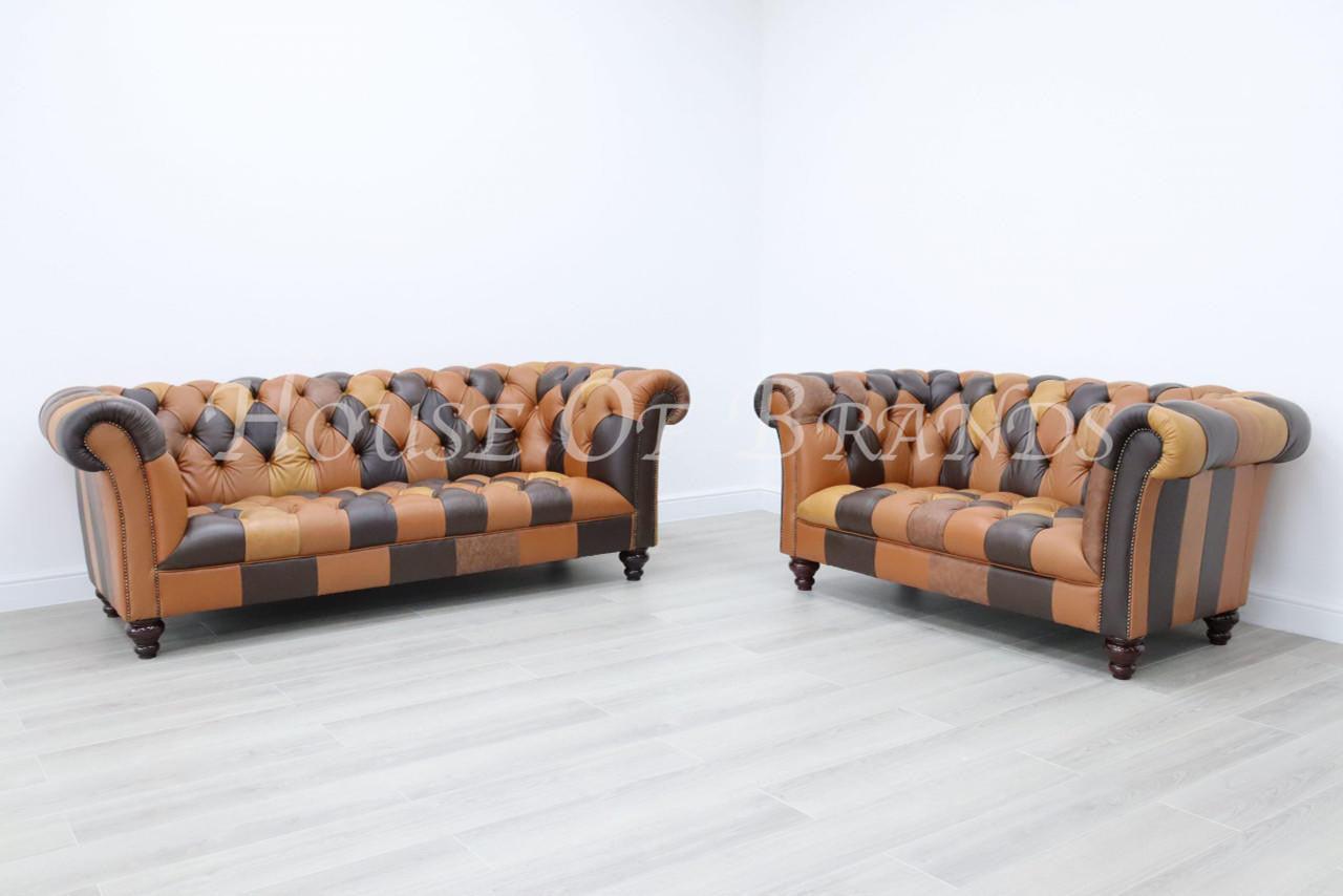 House Of Brands Brown Patchwork