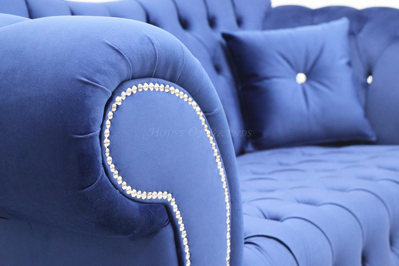 House Of Brands Estelle Velvet Sofa