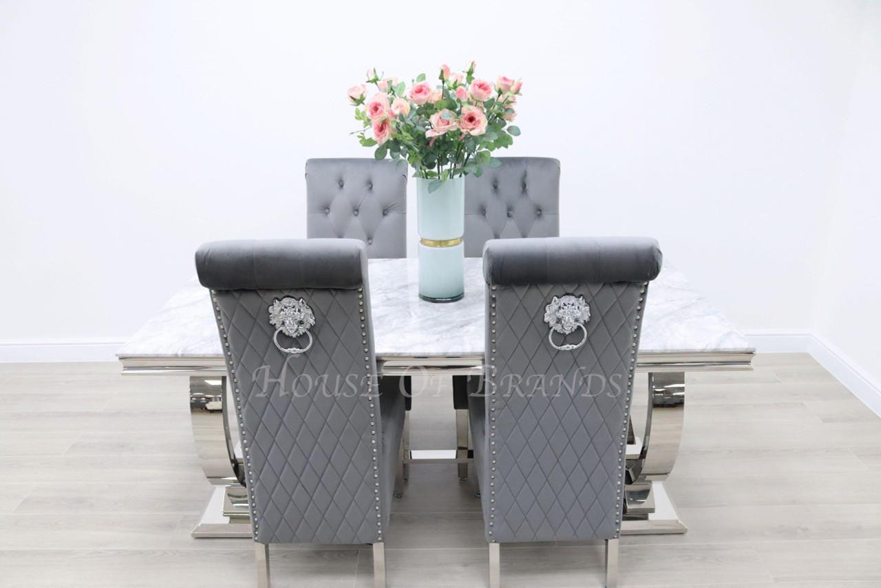 House Of Brands Venice Table and 4 Leon Chairs