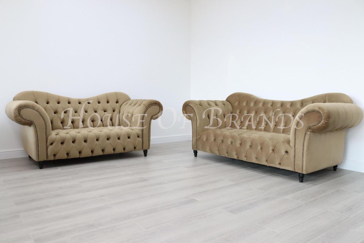 House Of Brands Estelle Velvet Sofa