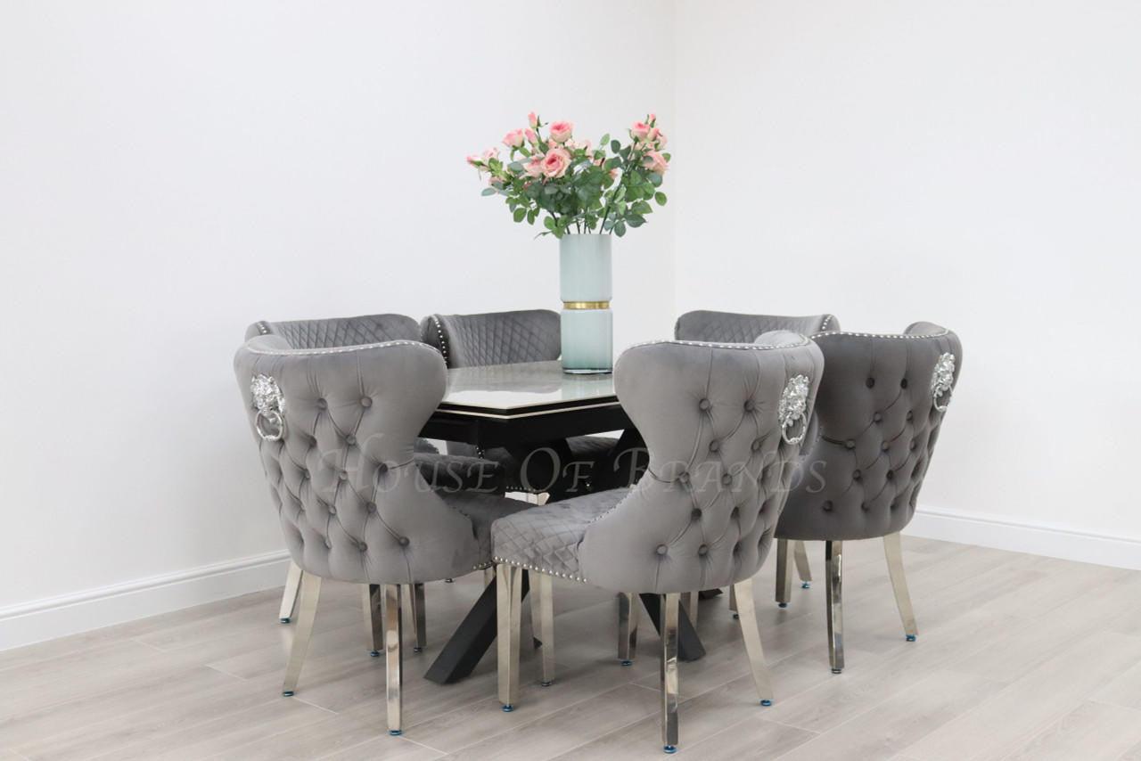 House Of Brands Palermo and 6 Valencia Chairs