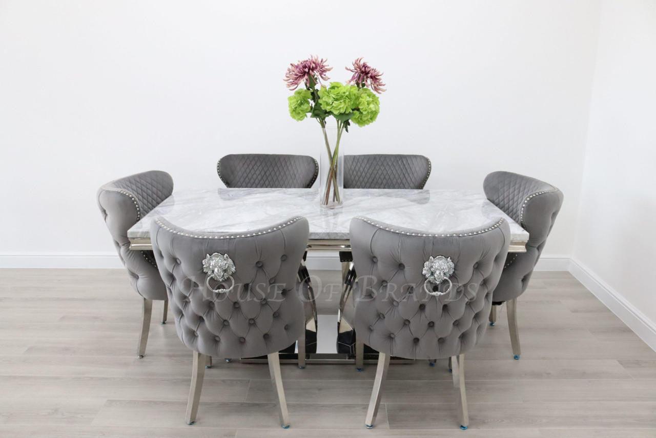 House Of Brands Sicily Table andamp; 6 Valencia Chairs