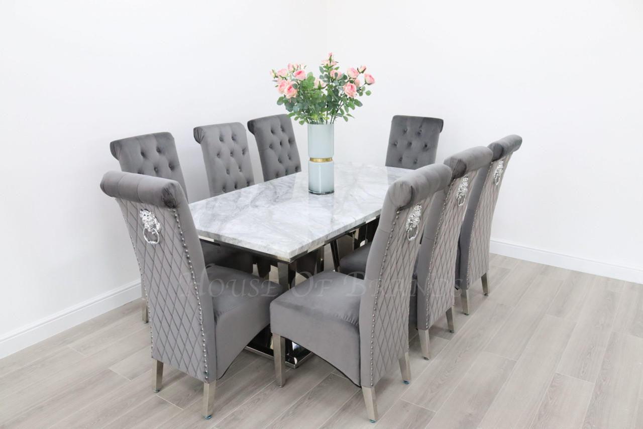 House Of Brands Sorrento Table and 8 Leon Chairs