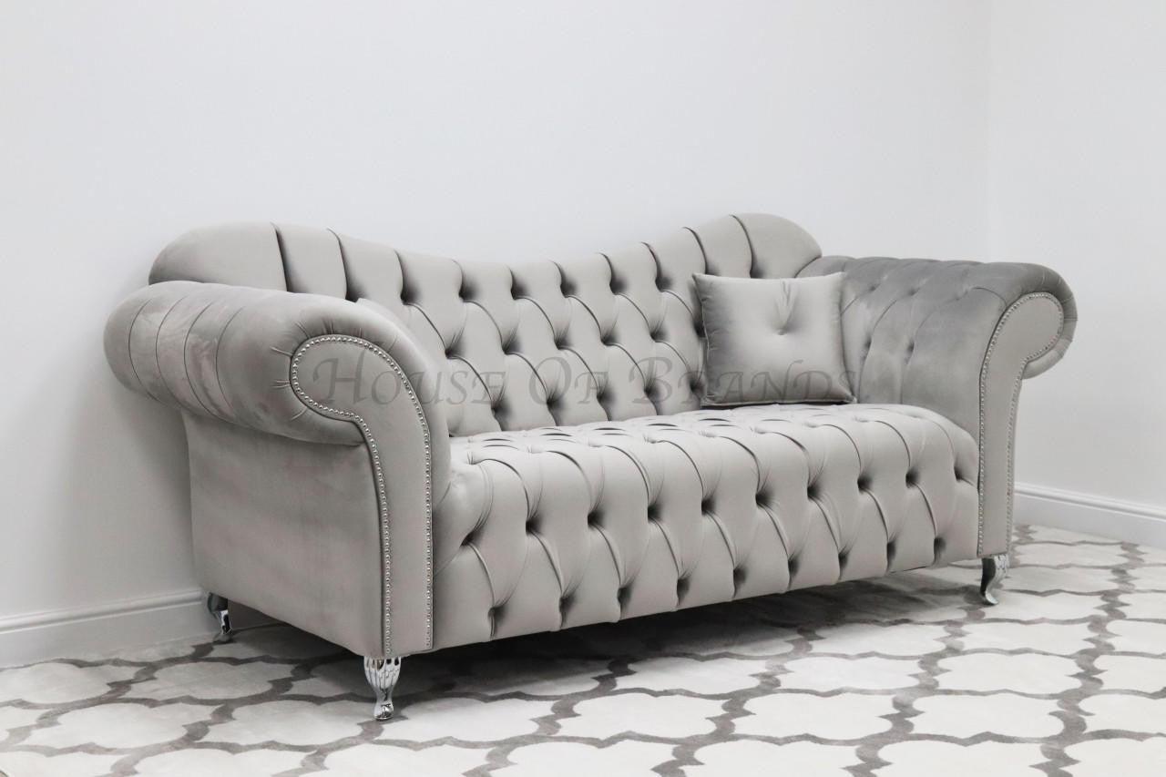 House Of Brands Estelle Velvet Sofa