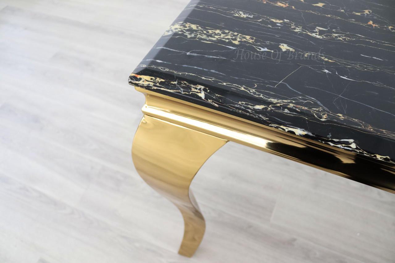 1.6m Gold Rome Dining table