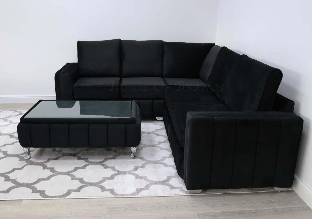 House Of Brands Paneled Rectangular Coffee Table