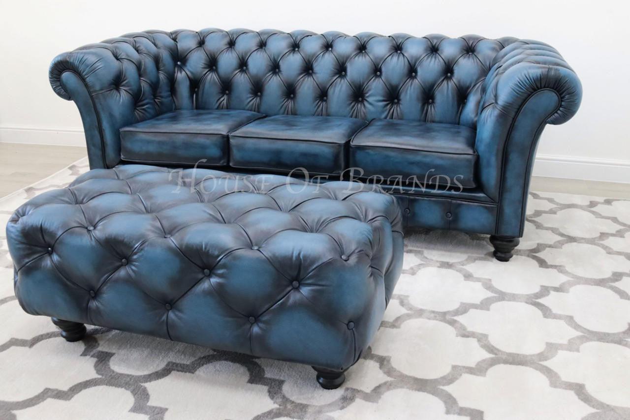 House Of Brands Chesterfield Antique Leather