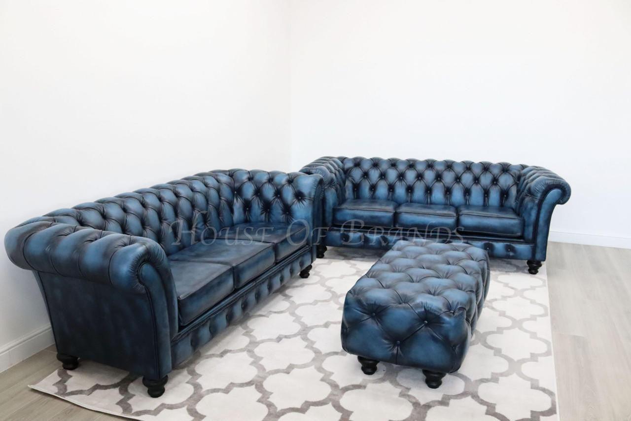 House Of Brands Chesterfield Antique Leather