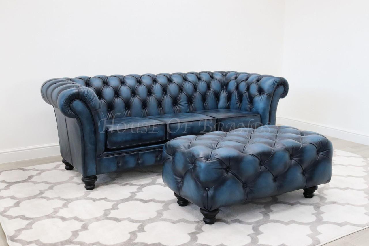 House Of Brands Chesterfield Antique Leather