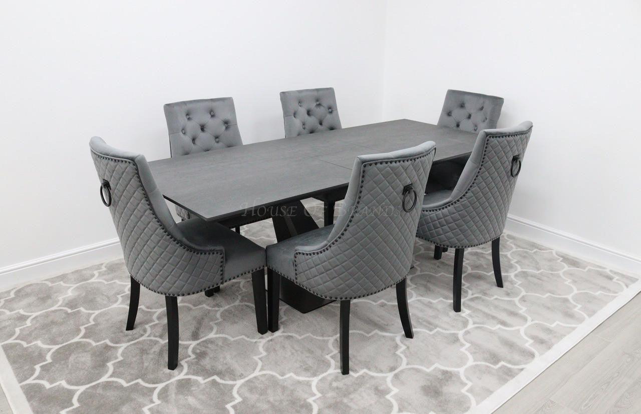 House Of Brands Windsor Extendable Table & Brussels Chairs