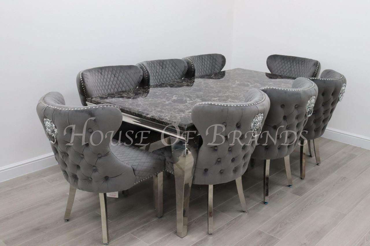 House Of Brands 2m Rome and 8 Valencia Chairs