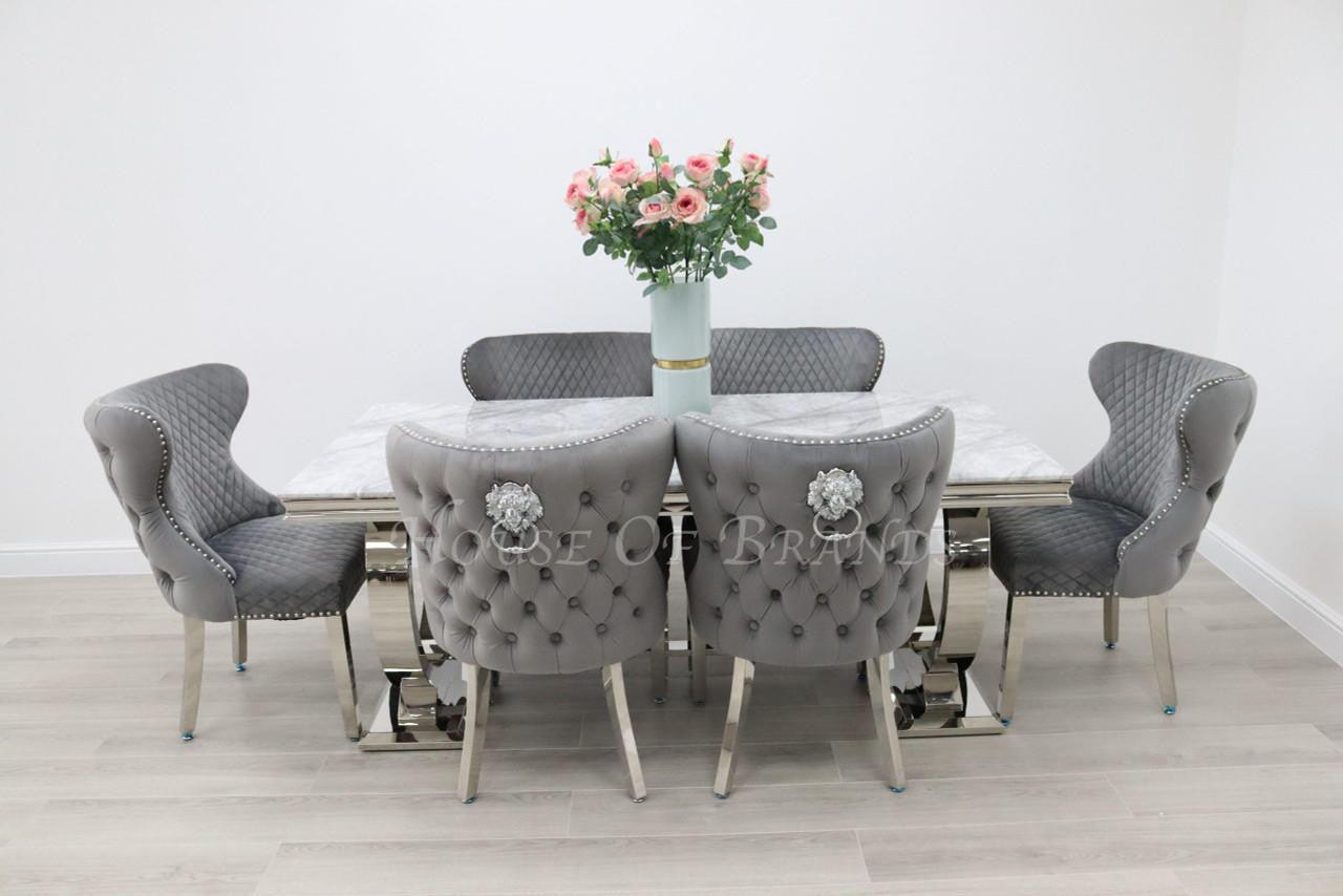 House Of Brands Venice Table and 6 Valencia Chairs