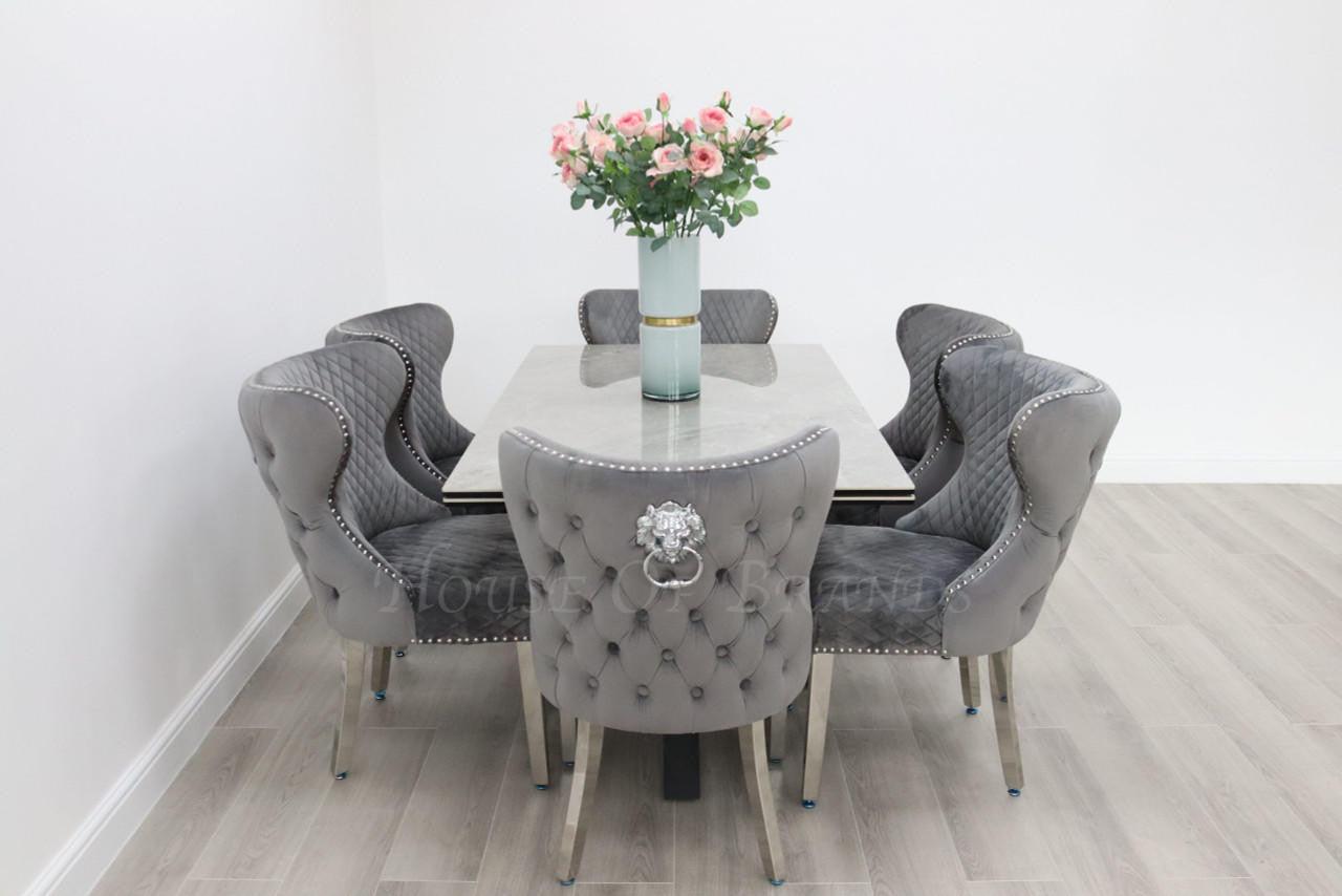 House Of Brands Palermo and 6 Valencia Chairs