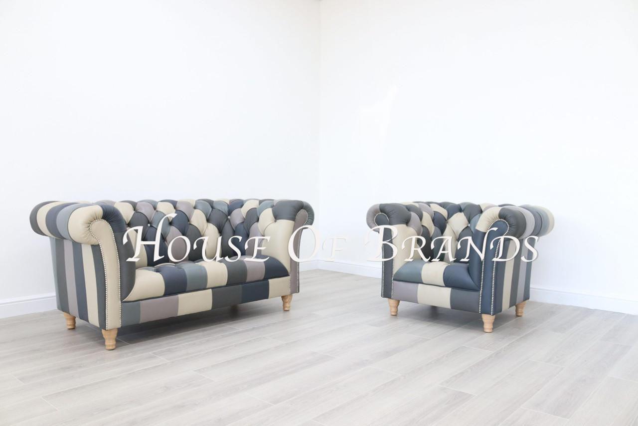 House Of Brands Grey Patchwork