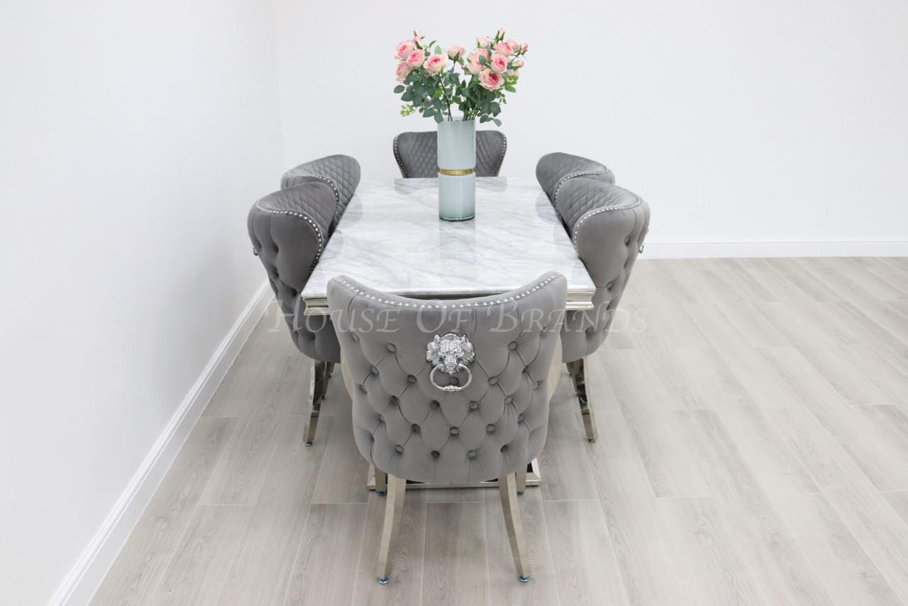 House Of Brands Venice Table and 6 Valencia Chairs