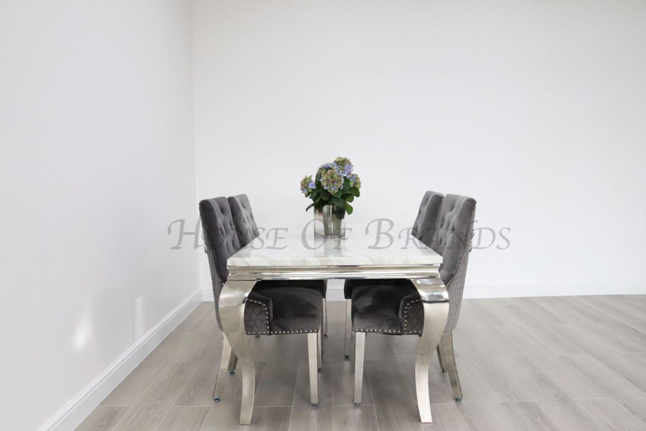 House Of Brands 1.8m Rome and 4 Madrid Chairs